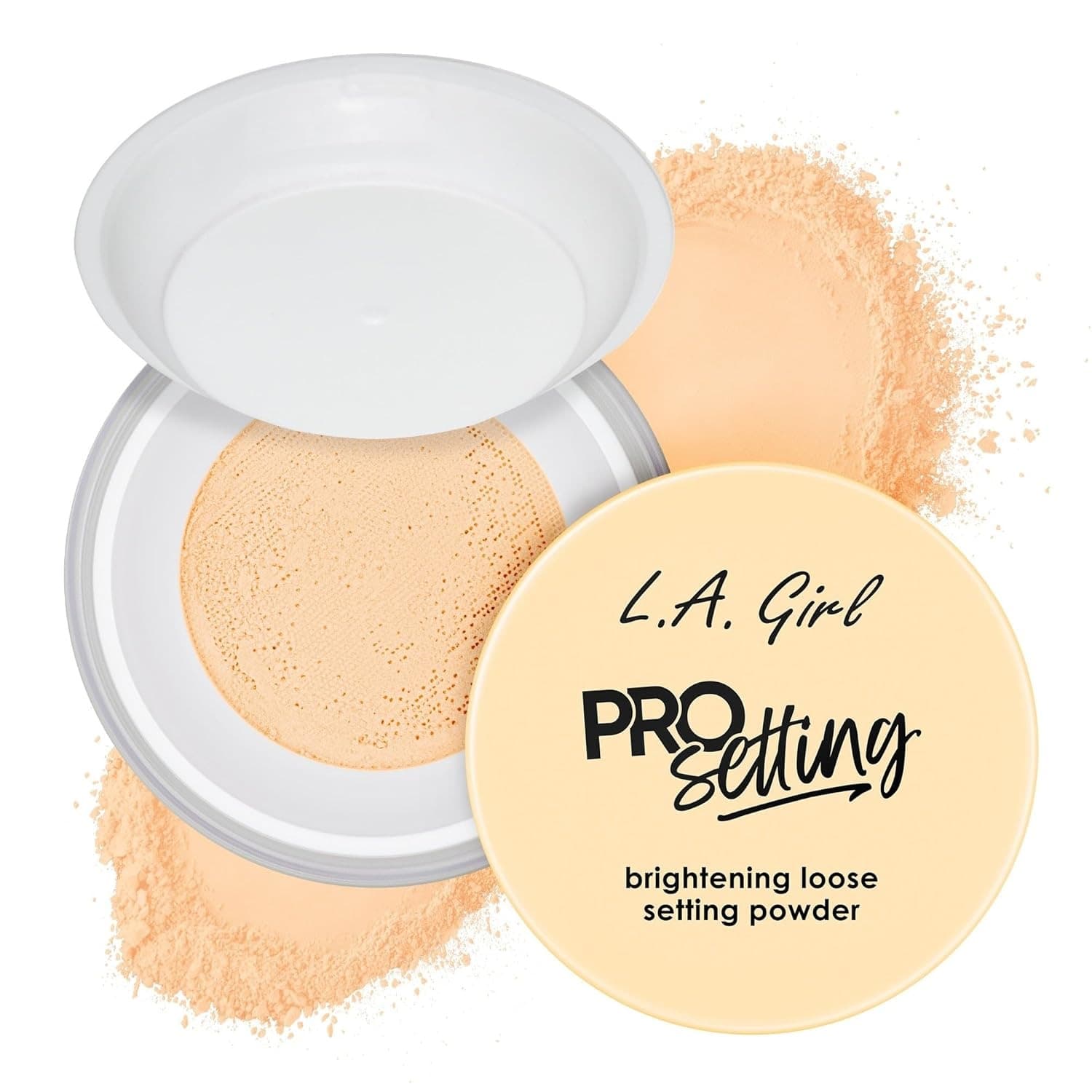 L.A. Girl Pro.Setting Brightening Loose Setting Powder, Translucent GLP735